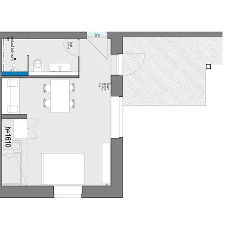 Gartenstudio Peony Lejlighed